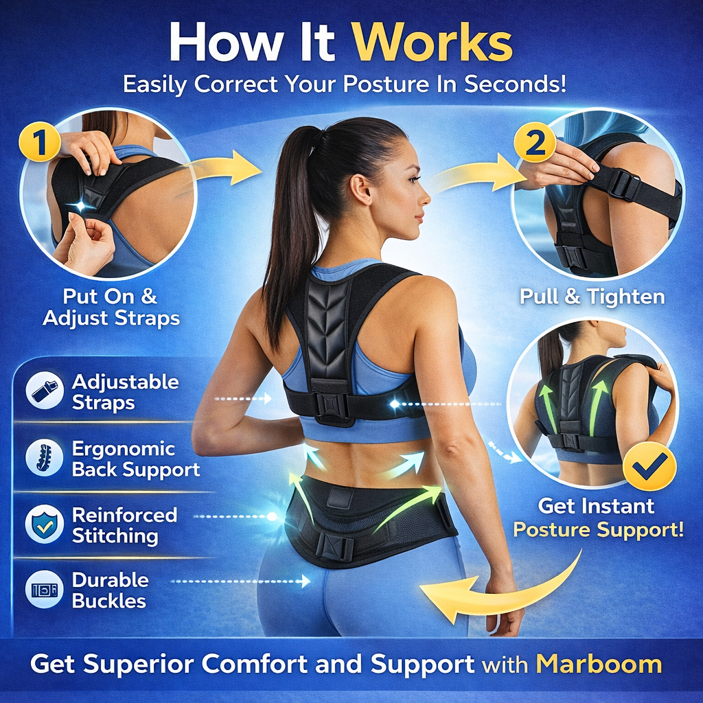 Marboom Posture Corrector Belt